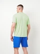 Футболка спортивна довга чоловіча Joma Combi 100052.424 S Зелена (8445456707608) - зображення 2