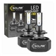 Світлодіодні лампи H7 для авто SOLAR Led автолампи 12-24V 5000Lm 6000K 40W Seoul CSP1860 (8207) - зображення 1