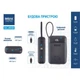 Повербанк 20000 mAh для телефона умб для айфона Туре C - Lightning Brevia 22.5W c LCD-дисплеєм (45222) - зображення 8