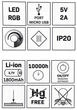 Светильник-ночник с аккумулятором Goldlux Candy LED IP20 (325433) - изображение 6