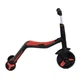 Самокат 3в1 JT 28288 (1) Best Scooter, самокат-велобег-велосипед, свет, 8 мелодий, колеса PU, переднее колесо d=20см, задние d=11см - изображение 3