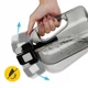 Бутылка для воды спортивная 4FIZJO 2000 мл Grey (P-5905973403825) - изображение 3
