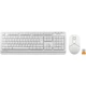 Комплект (клавиатура, мышь) беспроводной A4Tech FG1012 White USB - изображение 7