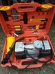 Двухпоршневой автомобильный компрессор с кейсом и ремкомплектом 12V 30A 85л/мин (2104618490) - изображение 5