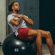 М'яч для фітнесу Adidas 65 см Gymball (ADBL-11246BK-NL) Black - зображення 7