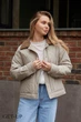 Жіноча демісезонна куртка піджак «Classic» Lusskiri 2XL світло-оливкова 585252 - зображення 2