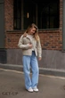 Жіноча демісезонна куртка піджак «Classic» Lusskiri 2XL світло-оливкова 585252 - зображення 4