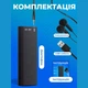 Міні - диктофон на 32 ГБ з MP3 відтворенням Dictaphone цифровий аудіо диктофон для запису голосу + навушники, 4.5х1.7 см, чорний (102845650) - зображення 2