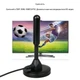 Домашняя антенна для цифрового ТВ 25 dBi Antenne комнатный усилитель сигнала HD 1080 VHF / UHF для DVB-T / T2, 13х.6.2 см, черный (102609816) - изображение 6