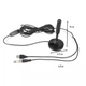 Домашняя антенна для цифрового ТВ 25 dBi Antenne комнатный усилитель сигнала HD 1080 VHF / UHF для DVB-T / T2, 13х.6.2 см, черный (102609816) - изображение 7