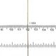 Канитель Мягкая, Светло-бронзовый, 1мм, Отрезки не Менее 15см, около 580см/10г - изображение 2