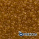 Бисер 10070 Чешский Preciosa 10/0, Прозрачный матовый TM, Коричневый, Круглый, 50 г - изображение 2