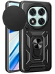 Протиударний броньований чохол із захистом камери для Xiaomi Redmi Note 14 pro 4G Armor Case Keysion black - изображение 1