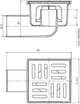 Трап горизонтальный ANI PLAST TA5104 - изображение 2