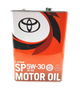 Оригинальное синтетическое моторное масло TOYOTA 5W-30 4л 08880-13705 - изображение 3