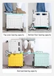 Тележка для пикника складная на 8 колес с складным ящиком Easy Camping EC-0978 Green - изображение 9