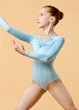 Купальник з довгим рукавом STEPHANIA мікрополіамід, powder blue, 134см - изображение 1