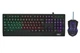 Дротова ігрова клавіатура та оптична миша комплект KeyBoard UKC M710 Чорна геймерська для комп'ютера з LED підсвічуванням інтерфейс USB - зображення 2