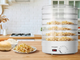 Сушилка электрическая для овощей фруктов грибов и мяса Mozano Food Dehydrator White дегидратор на 500 Вт 6 лотков терморегулятор - изображение 6