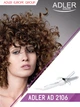 Плойка для завивки волосся Adler AD 2106 Curly 40 Вт із затискачем керамічним покриттям та підставкою діаметр 25 мм Білий - зображення 8