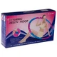 Обруч для похудения массажный разборной Хула Хуп Hula Hoop DYNAMIC JIESEN HOOP 1 кг 8 секций d-97 см розовый-синий JS-6011 - изображение 15