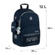 Рюкзак шкільний Kite Education NASA NS25-585M M(130 — 145 см) 40x29x14 синій - зображення 2