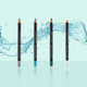 Водостойкий карандаш для глаз Flormar Waterproof Eyeliner, №104 Cobalt Green 1,14 г - изображение 4