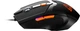 Игровая мышь Canyon Vigil, USB, оптическая (сенсор Pixart 3168), 800 - 3200 dpi, RGB-подсветка, 6 программируемых кнопок, 1.65 м., Black/Orange - изображение 3