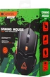 Игровая мышь Canyon Vigil, USB, оптическая (сенсор Pixart 3168), 800 - 3200 dpi, RGB-подсветка, 6 программируемых кнопок, 1.65 м., Black/Orange - изображение 5