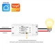 Розумне WiFi реле Бездротове керування електроприладами Розумного будинку WiFi Smart Switch 10A 2.4Hz White - зображення 7