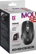 Комп'ютерна миша Defender Prime MB-053, 6D, 800-1600dpi, бездротова, silent, Black - зображення 7