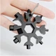 Мультитул отвертка 18 в 1 в виде снежинки Snowflake Wrench Tool - изображение 6
