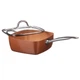 Сковорода-фритюрниця Copper Cook Deep Square Pan 24 см (1499G) - зображення 6