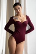 Боди Tales Goddess long M марсала (kd6046-019) - изображение 2