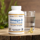 Омега-3, рыбий жир премиального качества, California Gold Nutrition, 100 капсул из рыбьего желатина - изображение 3