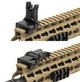 Целик мушка складные Leapers UTG AR15 - изображение 12