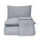 Постільна білизна Tivolyo Home Casual gri Делюкс сатин сімейна - зображення 5