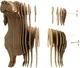 3D пазл-конструктор Cartonic 3D Puzzle Dachshund 72 элементов (CARTDACH) - изображение 5