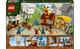 Конструктор Lego Minecraft Нападение на деревню с воздушным шаром Гаст, 555 деталей 21273 - изображение 9
