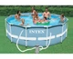 Круглый бассейн каркасный Intex 26718 с фильтром и лестницей 366х122 см на 10685 л Голубой - изображение 2