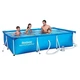 Бассейн каркасный прямоугольный Bestway Steel Pro 56411 300 x 201 x 66 см на 3300 л Синий - изображение 2