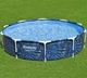 Каркасный круглый бассейн Bestway Steel Pro Frame Pool 56985 Африка 305х66 см на 4062 л Синий - изображение 2