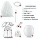 Молокоотсос электрический двойной для грудного вскармливания Breast Pump RH228 Model 3 150мл Белый - изображение 10