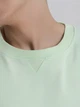 Футболка хлопковая длинная мужская ROZA 240652 XL Светло-зеленая (4824005723049) - изображение 3