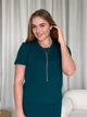 Футболка в рубчик зеленая Merlini Амаро 800001025 размер 4XL-5XL - изображение 1