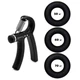 Набір кистьових еспандерів кільце+еспандер ножиці Power Grip Set3 NE-1589-60 - изображение 1