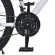Велосипед SKD75 MTB 2605-2, 26 дюймов, стальная рама 16 Sunrun 24SP белый - изображение 3