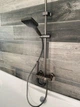 Душова система Epelli Boutique Bathroom mini з тропічним душем, лійкою та гігієнічним душем, графіт - зображення 3