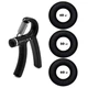 Набір кистьових еспандерів кільце+еспандер ножиці Power Grip Set2 NE-1588-60 - изображение 1