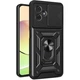 Чохол Fiji Camera Defence для Motorola G54/G54 Power бампер із захистом камери та підставкою Black - зображення 1